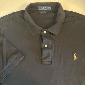 Polo Ralph Lauren Pima Soft Touch Polo Shirt Mens 2XB  Black